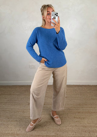 Melody knit - Cerulean-The Style Attic