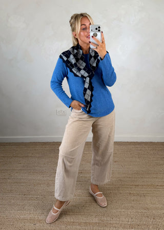 Melody knit - Cerulean-The Style Attic