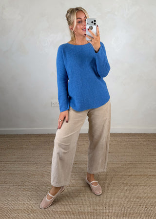 Melody knit - Cerulean-The Style Attic