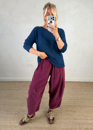 Melody knit - Denim blue-The Style Attic