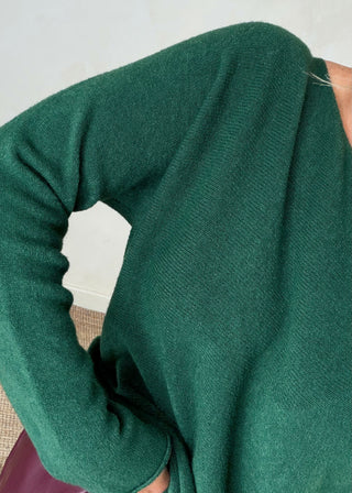 Melody knit - Forest green-The Style Attic
