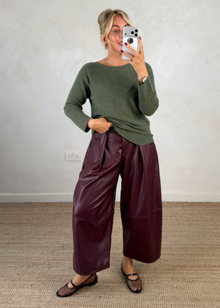 Melody knit - Khaki-The Style Attic