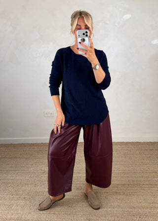 Melody knit - Navy-The Style Attic