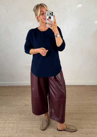 Melody knit - Navy-The Style Attic