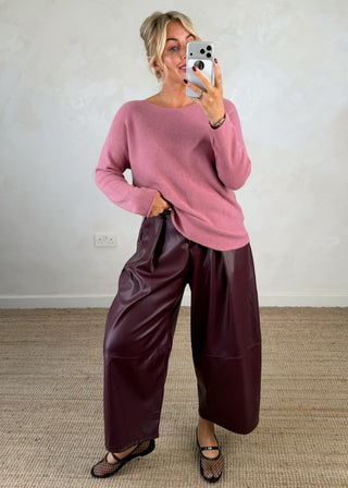 Melody knit - Rose-The Style Attic