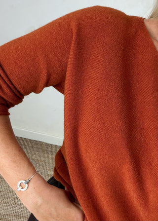 Melody knit - Rust-The Style Attic