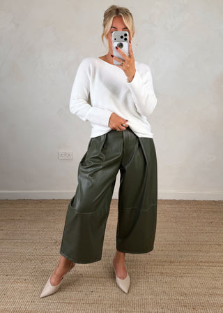 Melody knit - White-The Style Attic