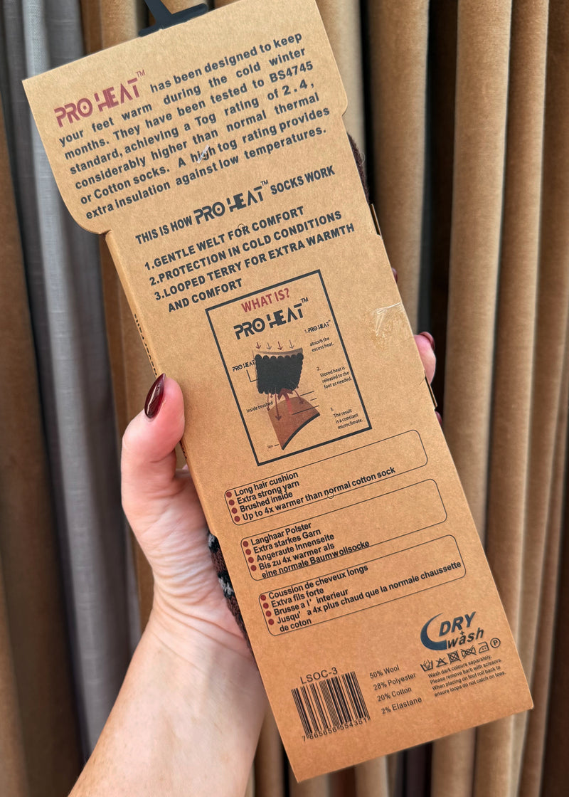 Merino lambs wool socks - multi-The Style Attic