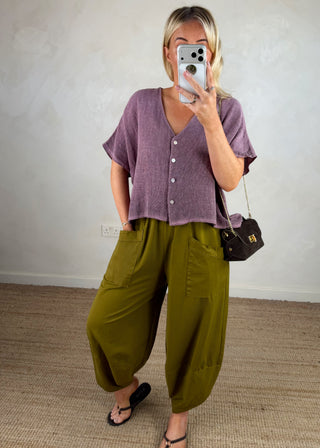 Mini suede bag - Taupe-The Style Attic