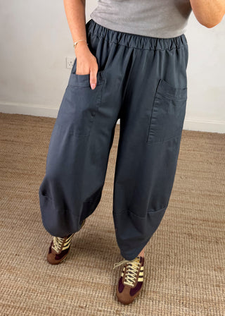 Moda casual pants - Slate-The Style Attic