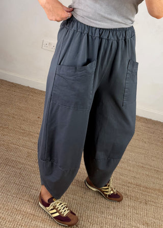 Moda casual pants - Slate-The Style Attic