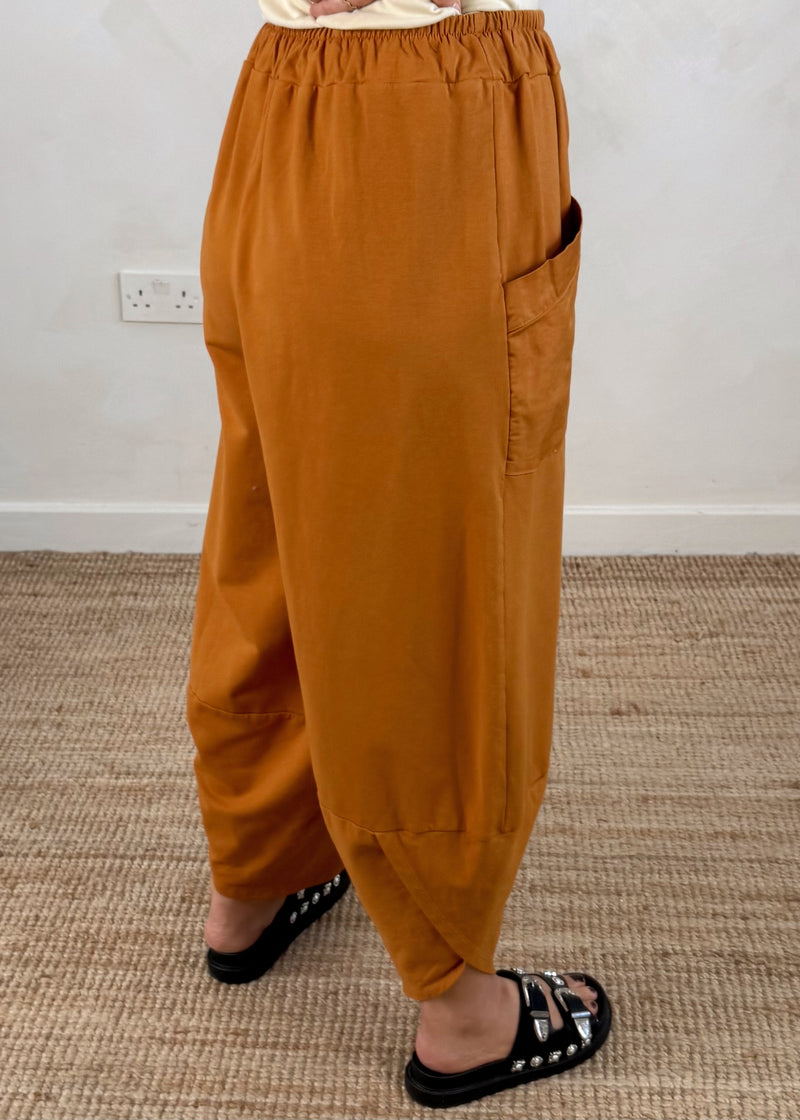 Moda casual pants - marigold-The Style Attic