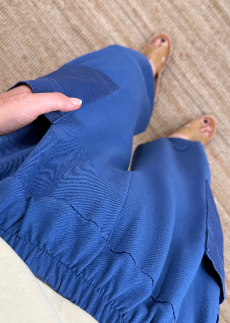 Moda casual pants - royal blue-The Style Attic