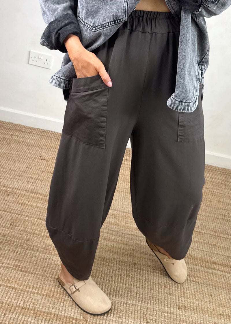 Moda casual pants - smoke-The Style Attic