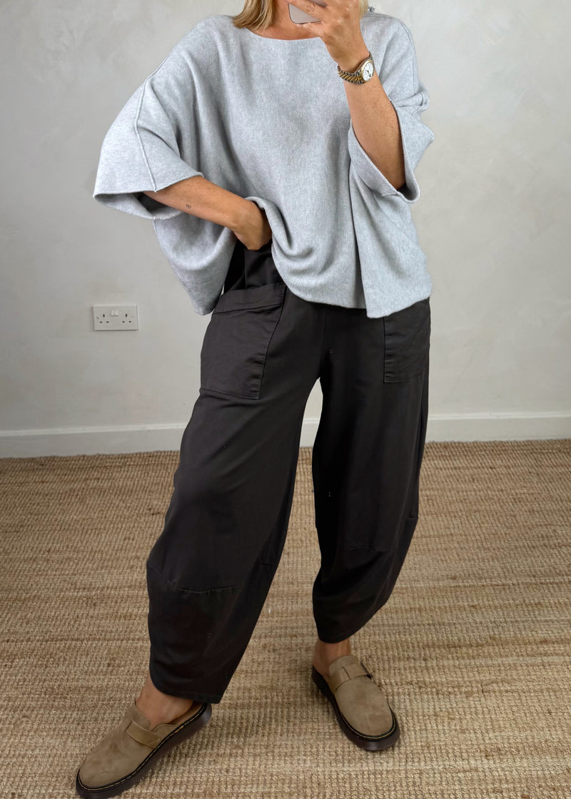 Moda casual pants - smoke-The Style Attic