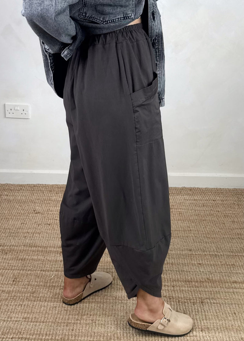 Moda casual pants - smoke-The Style Attic