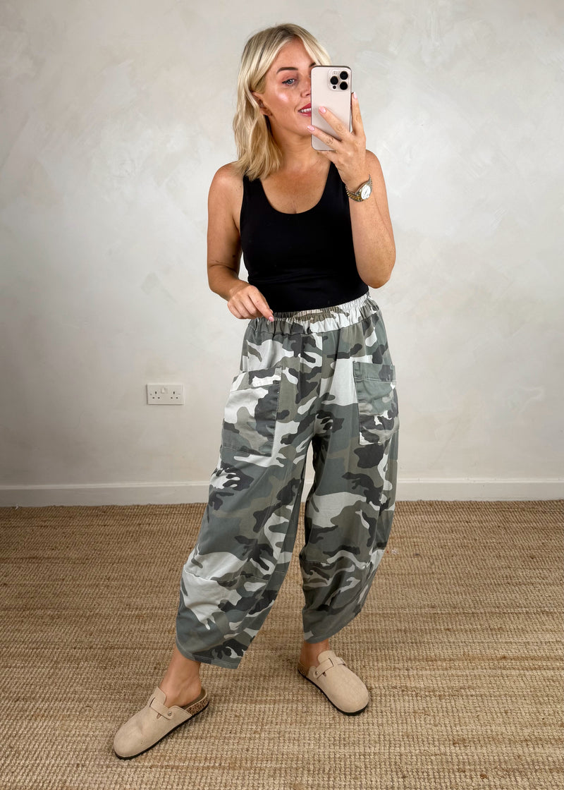Moda pants - camo-The Style Attic