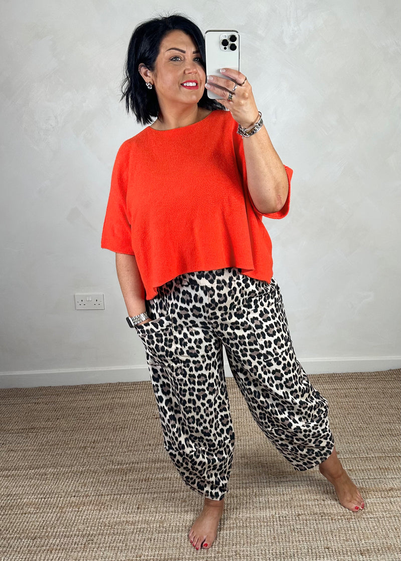 Moda pants - leopard-The Style Attic