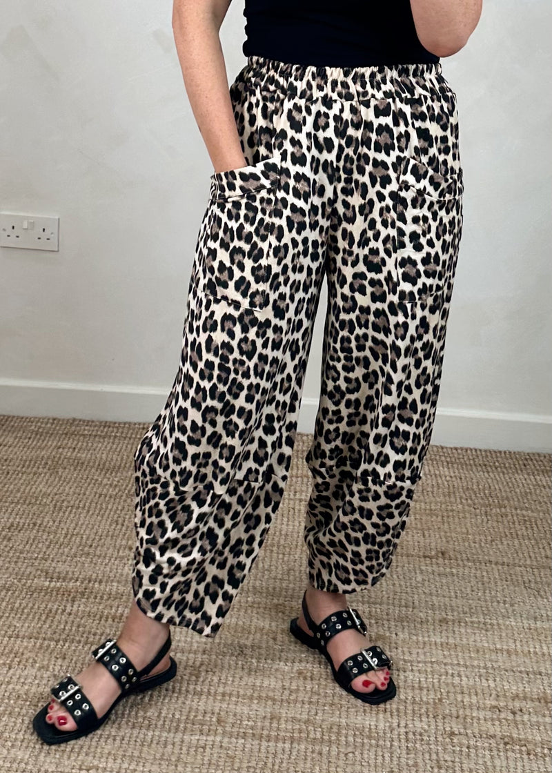 Moda pants - leopard-The Style Attic