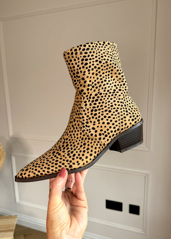 Moss ankle boot - leopard-The Style Attic