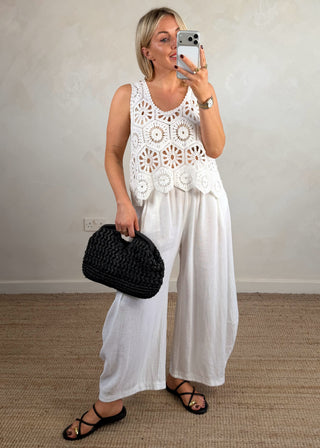 Naomi woven bag - Black-The Style Attic