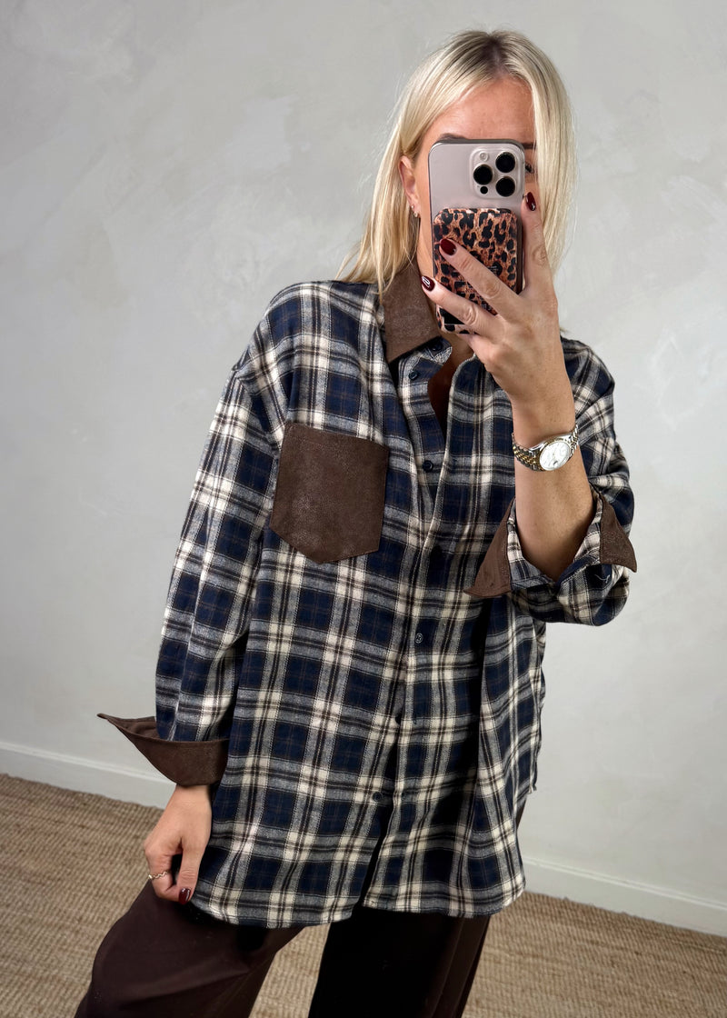 Nate Pocket checked shirt - one-The Style Attic