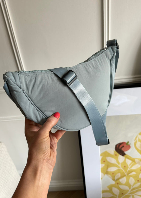 Nylon crescent bag -The Style Attic