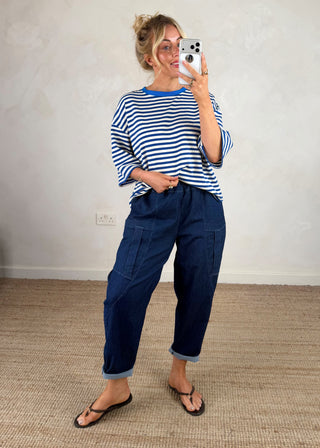 Otis barrel leg denim-The Style Attic