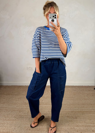 Otis barrel leg denim-The Style Attic