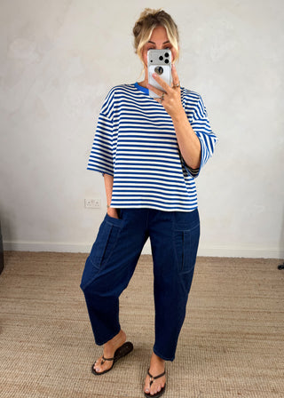 Otis barrel leg denim-The Style Attic