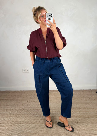 Otis barrel leg denim-The Style Attic