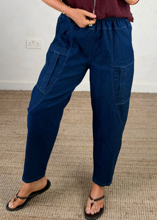 Otis barrel leg denim-The Style Attic