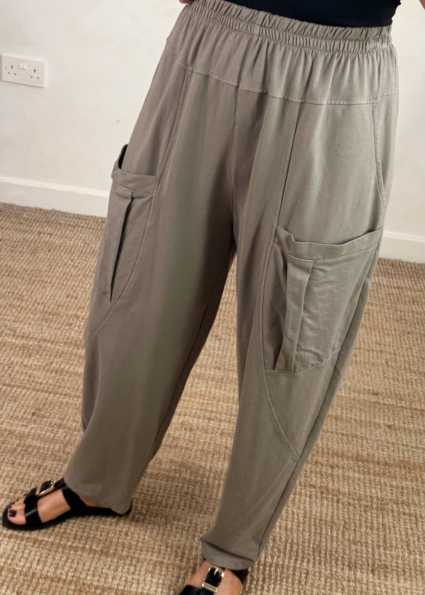 Otis casual pants - mocha-The Style Attic