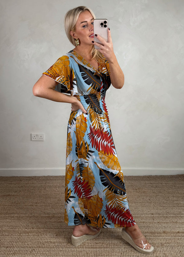 Panama slinky maxi - three-The Style Attic