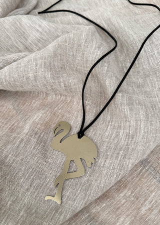Pendant necklace - Flamingo-The Style Attic