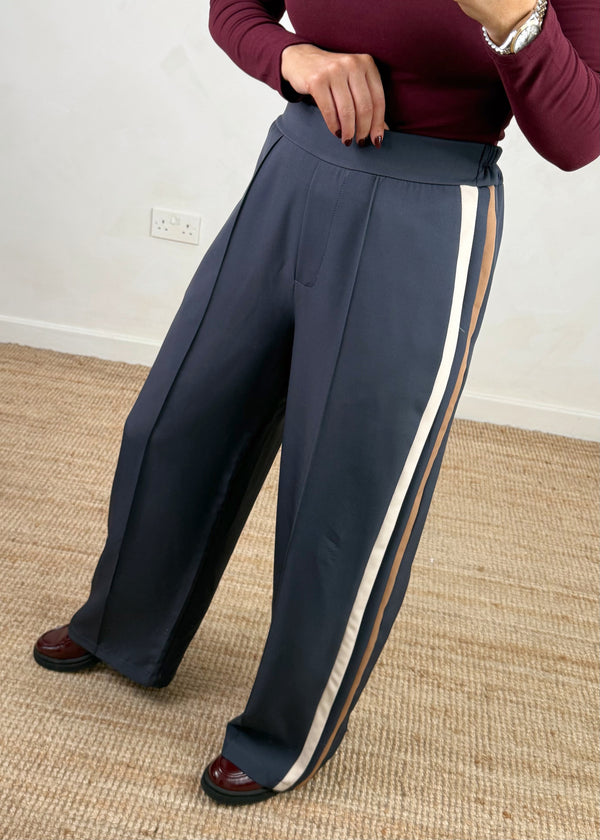 Prue striped trouser -The Style Attic