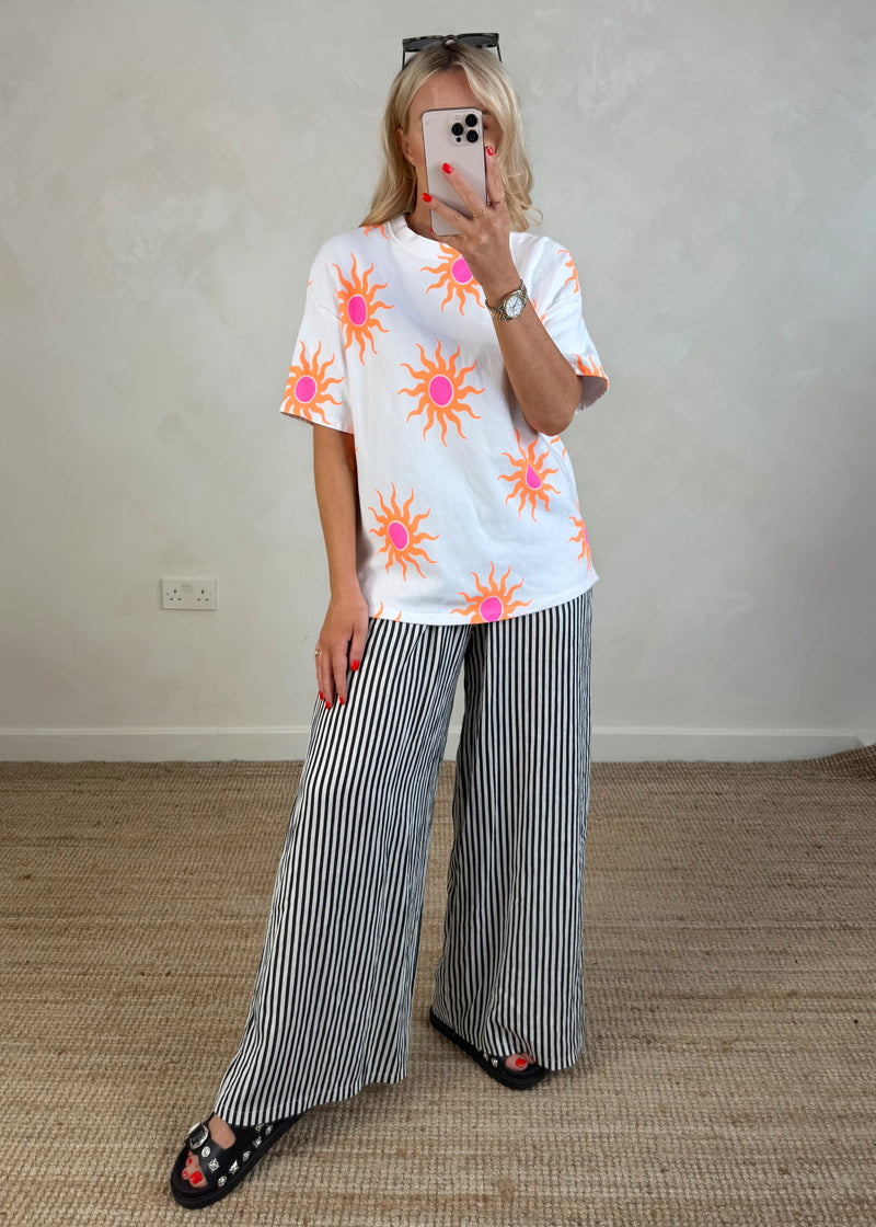 Rexi Tee - white-The Style Attic