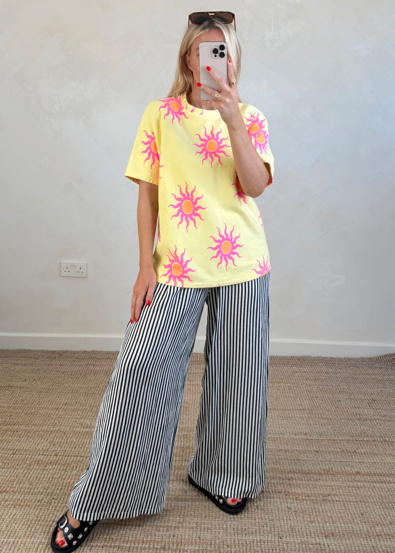 Rexi Tee - yellow-The Style Attic