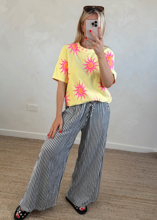 Rexi Tee - yellow-The Style Attic