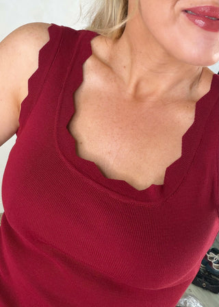 Ribbed vest-The Style Attic