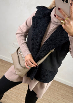 Rick Borg gilet - black-The Style Attic