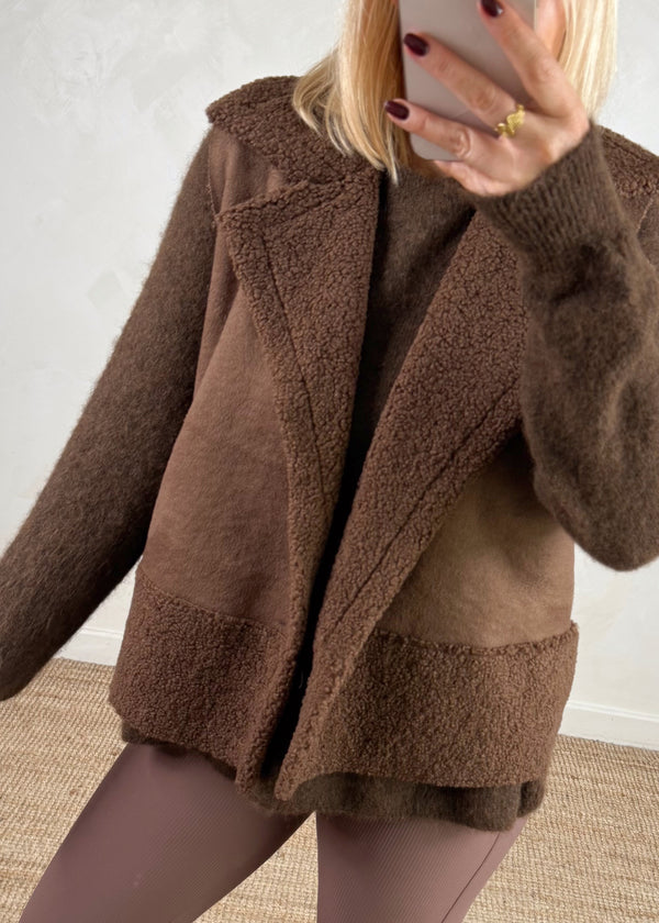 Rick Borg gilet - chocolate-The Style Attic