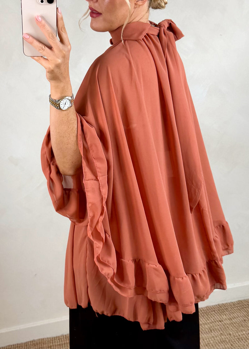 Rizz cape dress - black-The Style Attic