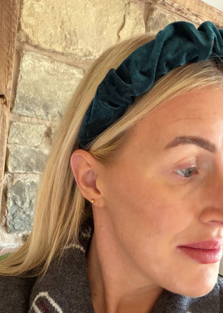 Ruched headband-The Style Attic