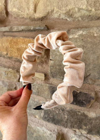 Ruched headband-The Style Attic