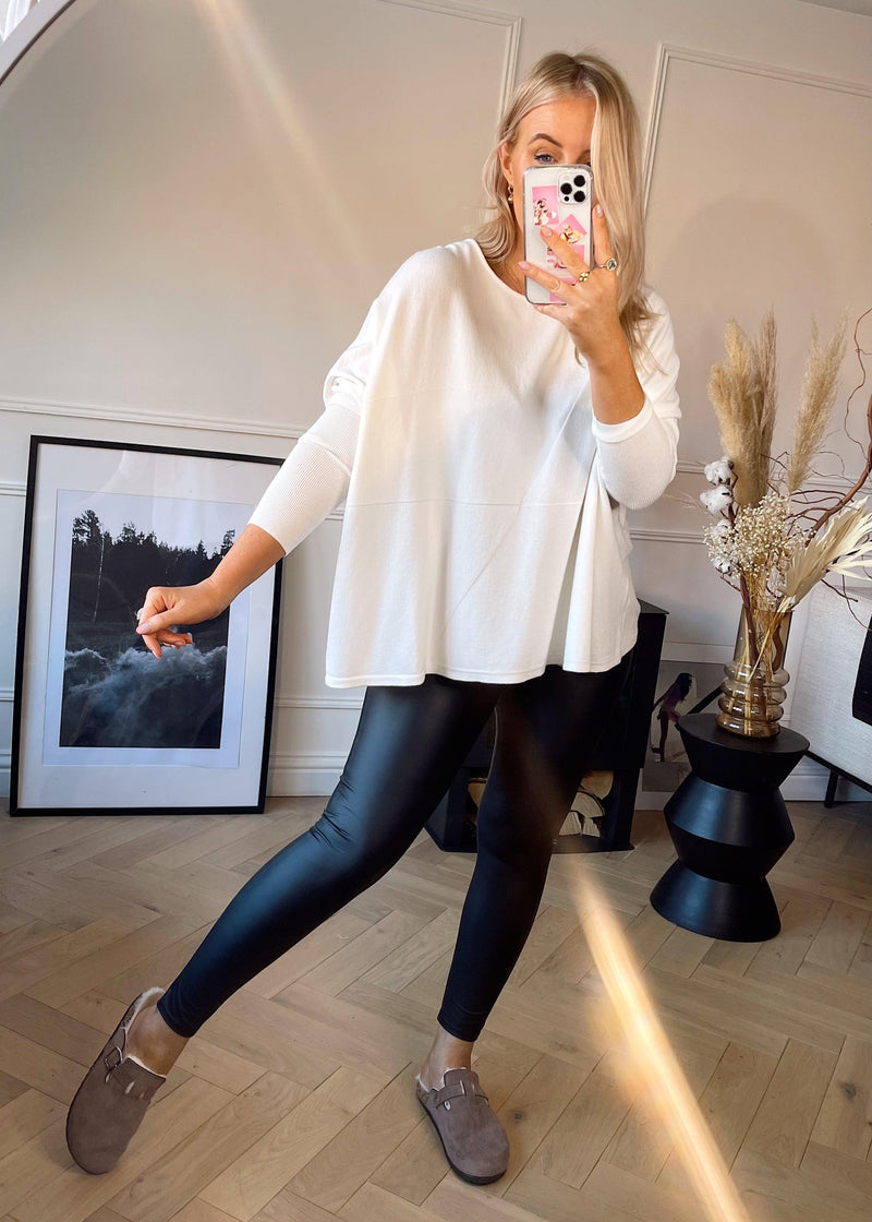 SA Leather Look Legging - Black – The Style Attic