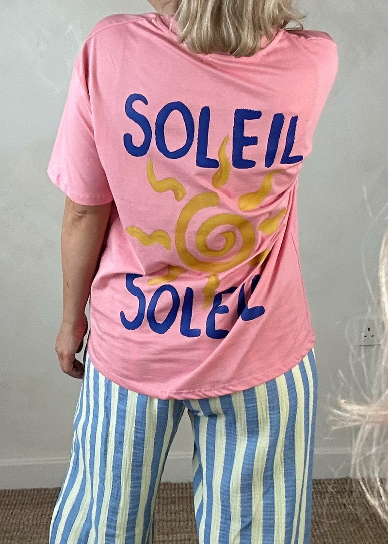 SA Tee - peach soleil-The Style Attic