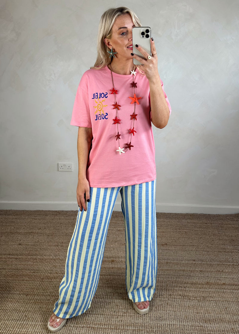 SA Tee - peach soleil-The Style Attic