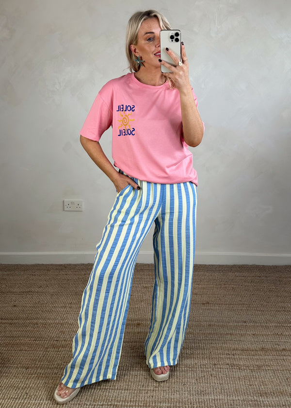 SA Tee - peach soleil-The Style Attic