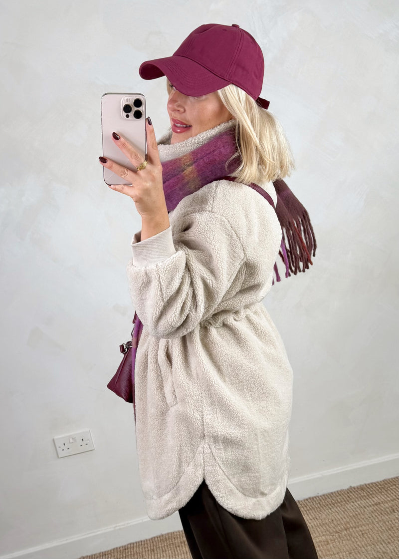 SA baseball cap - Merlot-The Style Attic